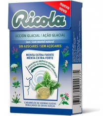 Ricola Menta Extra Fuerte Sin Azúcar 70gr