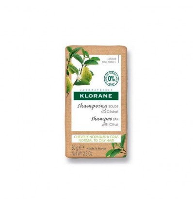 Klorane Champu Solido Cidra 80g Klorane Champu Solido Cidra 80g
