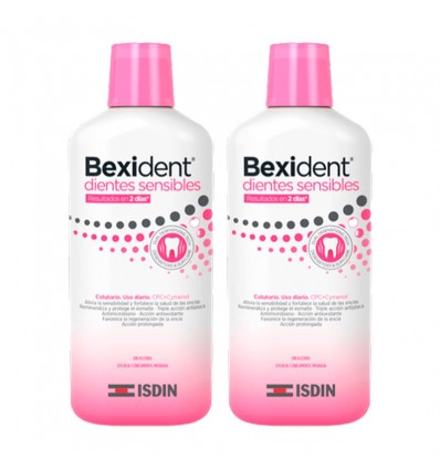 Bexident Dientes Sensibles Colutorio 500ml + 500ml Duplo Pack