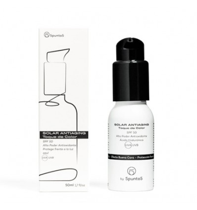 5Punto5 Protector Solar & Antiaging Toque De Color 50ml 5Punto5 Protector Solar & Antiaging Toque De Color 50ml