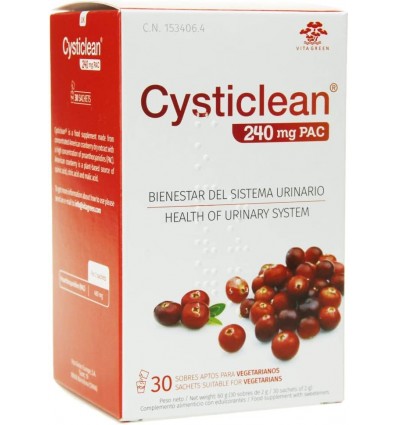 Cysticlean 240 mg 30 Sobres