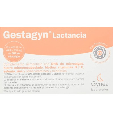 Gestagyn Lactancia 30 Capsulas