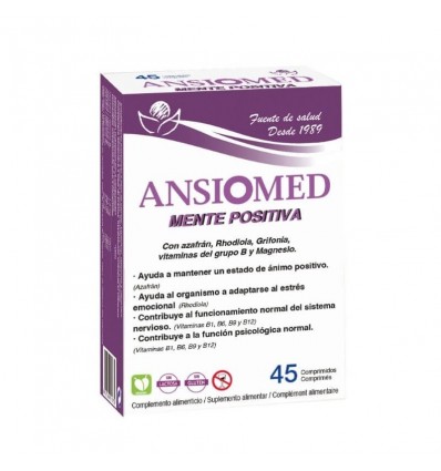 Ansiomed Mente Positiva 45 Comprimidos Ansiomed Mente Positiva 45 Comprimidos
