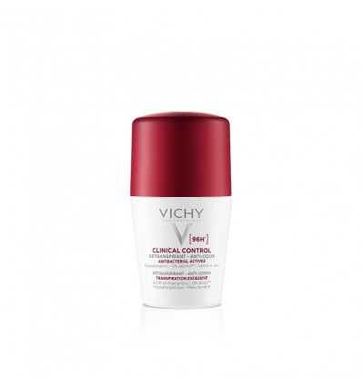 Vichy Desodorante Antitranspirante 96h Roll-On Clinical Control 50ml Vichy Desodorante Antitranspirante 96h Roll-On Clinical Control 50ml