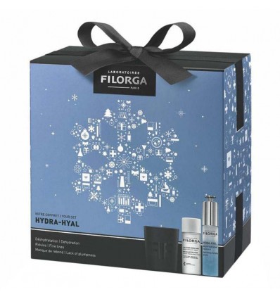 Filorga Hydra-Hyal Feuchtigkeitsspendendes Serum 30 ml + Mizellenlösung 50 ml + Kerze