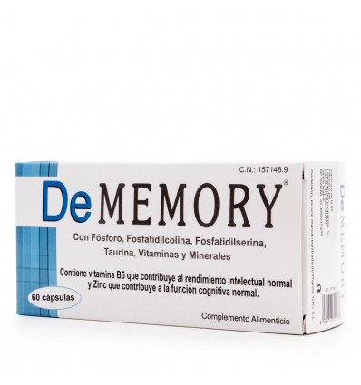 DeMEMORY 60 Capsulas