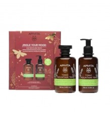 Apivita Cofre Tonisches Bergtee-Badegel 250 ml + Lotion 250 ml