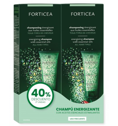 Rene Furterer Forticea Champu 200ml + 200ml Duplo Promocion