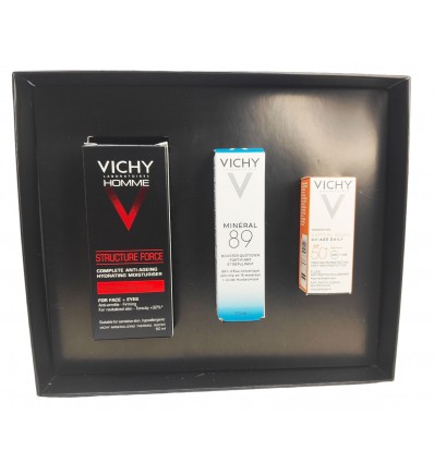 Força da estrutura do soro de Vichy 50ml + impulsionador 89 + presente