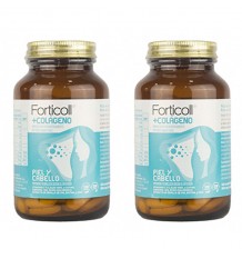 Forticoll Colágeno bio ativo pele e cabelo 120 comprimidos + 120 comprimidos Duplo