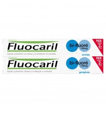 Fluocaril Encias Bi Fluore 145 Creme Dental hortelã 75ml + 75ml Duplo promoção