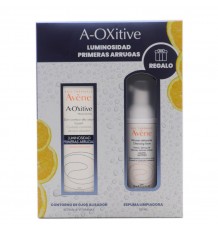 Contour des Yeux A-Oxitive Avene 15ml + Mousse Nettoyante 50ml