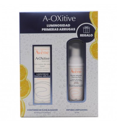 Avene a-Oxitive contorno dos olhos 15ml + Espuma De Limpeza 50ml
