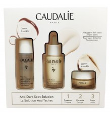 Caudalie Vinoperfect Chest Radiance Anti-stain Serum 30 ml + Concentrated Glycolic Essence 30ml + Day Cream 15 ml