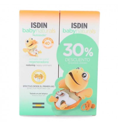 Isdin Baby Naturals Pomada de Pañal Regeneradora Zn40 50ml