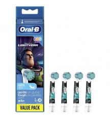Spare Parts Oral B Kids buzz lightyear 4 Units