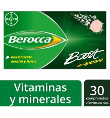 comprar Berocca Boost 30 comprimidos efervescentes