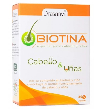 Biotina 400 Mcg 45 Comprimidos Drasanvi