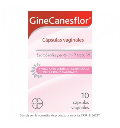 GineCanesflor 10 Comprimidos