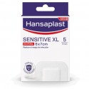 Hansaplast Sensitive XL 5 Apositos 6x7cm