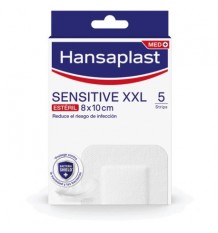 Hansaplast sensível XXL 5 curativos 8x10 cm
