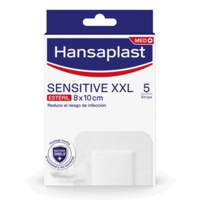 Hansaplast Sensitive XXL 5 Apósitos 8x10 cm Hansaplast Sensitive XXL 5 Apósitos 8x10 cm