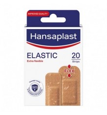 Hansaplast Les Plâtres Élastique 20 Unités 2 Tailles