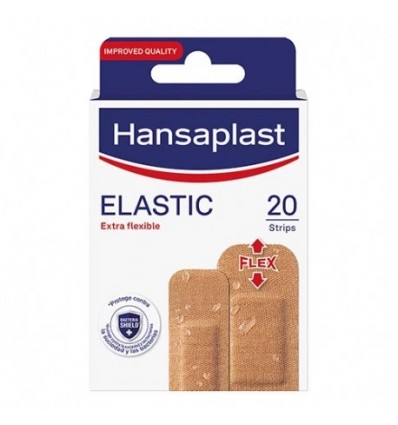 Hansaplast Tiritas Elastic 20 Unidades 2 Tamaños Hansaplast Tiritas Elastic 20 Unidades 2 Tamaños