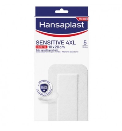 Hansaplast Sensitive 4XL 5 Apósitos 10x20 cm