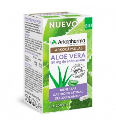 Arkocapsulas Aloe Vera Bio 30 gélules