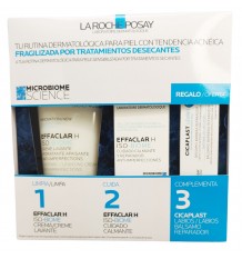 La roche Posay Effaclar H Isobiome Soothing Care 40ml + Cleansing Cream 200ml+ Cicaplast