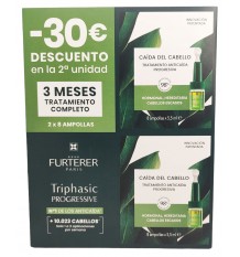 Rene Furterer Triphasic Progressive 8 frascos + 8 frascos Duplo