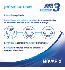 Novafix Pro 3 Crema Sin Sabor 50g