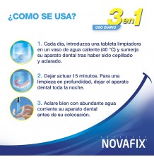 Novafix Tabletas limpiadoras 30 Unidades