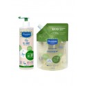 Mustela Gel Champú Sin Perfume Bio 400 ml + Recarga 400ml