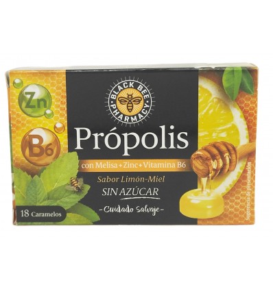 Black Bee Caramelos Propolis 18 Unidades