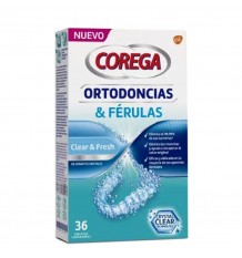 Corega Ortodontia & Ferulas 36 Comprimidos De Limpeza