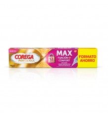 Corega Max Fijación + Confort Crema Adhesiva Dental 70g