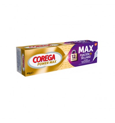 Corega Max Fijación + Sellado Crema Adhesiva Dental 40g