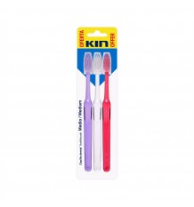 Kin Medium Toothbrush 3 Units