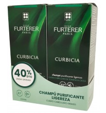 Rene Furterer shampoo Curbicia 200ml + 200ml Duplo promoção