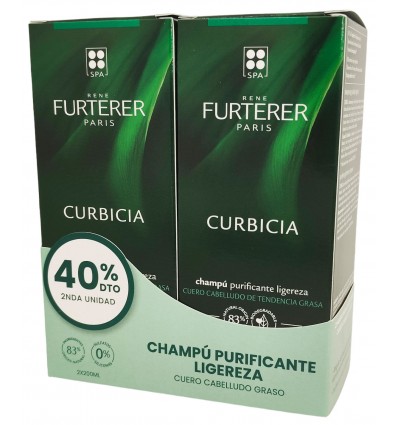 Rene Furterer Champu Curbicia 200ml + 200ml Duplo Promocion