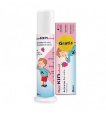 Pâtes Fluorkin Kids Anticaries 120 g Pâtes 50 ml Cadeau