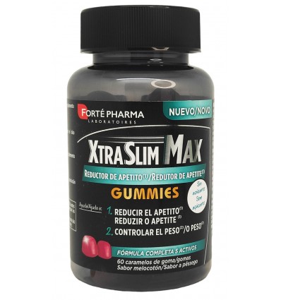 Xtraslim Max Reductor de Apetito 60 Gummies