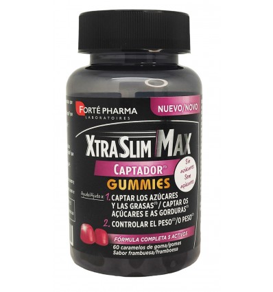 Xtraslim Max Captador 60 Gummies