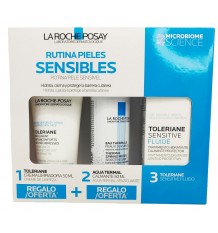 La Roche Posay Toleriane Sensitive Fluid 40ml + Toleriane Cleansing Cream 50ml + Thermal Water 50ml