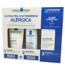 La Roche Posay Toleriane Dermallergo Cream 40ml + Toleriane Cleansing Cream 50ml + Thermal water 50ml