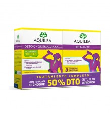 Aquilea Detox Quemagrasas + Aquilea Drenante Pack -50%Dto