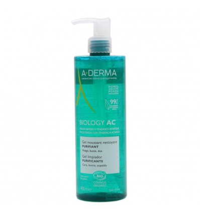 Gel Nettoyant Ac Aderma Biology 400ml