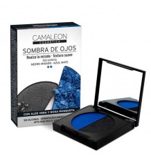 Camaleon Sombra de Ojos Negro Azul